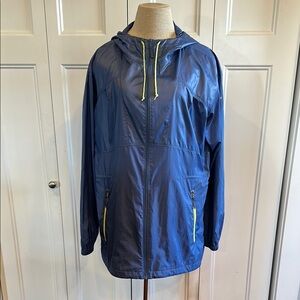 Columbia Blue Windbreaker Jacket
